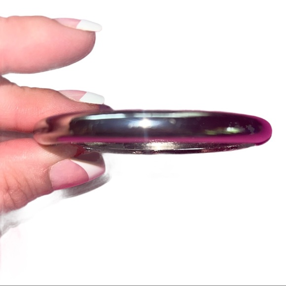 EXPRESS Silver Crystal Pave Bracelet with Magnetic Clasp - Picture 9 of 10